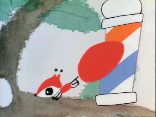 动画片《小松鼠理发师》